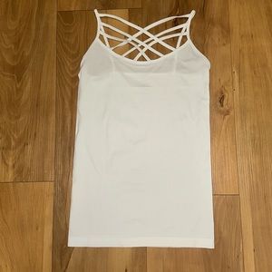 Zenana crisscross tank top